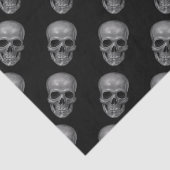 Realistische schedel tissuepapier (Detail)