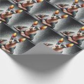 Realistische Sphynx Kat, Sphynx Naakkat Liefhebber Cadeaupapier (Hoek)