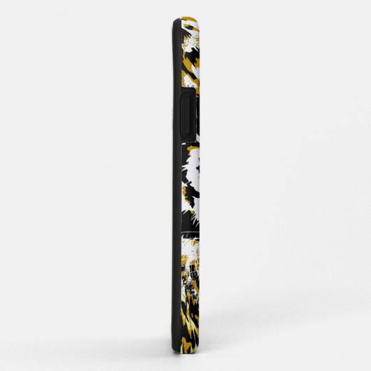 Realistische Tiger iPhone Case - Tiger Head Tekeni (Achterkant/rechts)