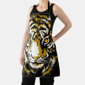 Realistische tijger - Kool tijgerkoptekening Schort (Insitu)