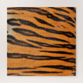 Realistische tijgerhuid textuur. legpuzzel (Horizontaal)