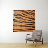 Realistische tijgerhuid textuur. wandkleed (In Situ (horizontaal))