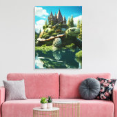 Realistische Topiary Art Natuurlijke Surrealistisc Canvas Afdruk (Insitu (Woonkamer))