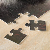  realistische verf voor Newfoundlandhond Legpuzzel (Zijkant)