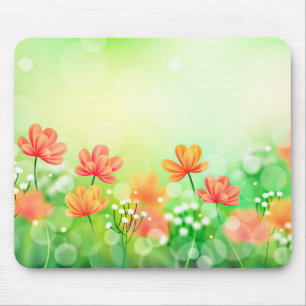 Realistische vervaagde lente achtergrond-52374 muismat