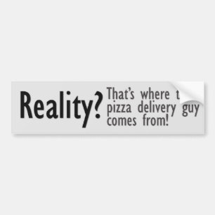 Realiteit? Bumpersticker