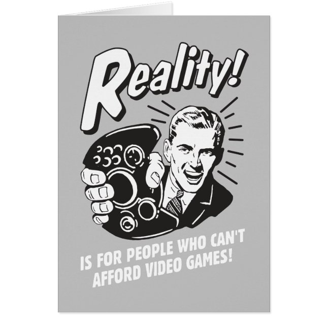 Realiteit: geen Afford Video Games (Voorkant)