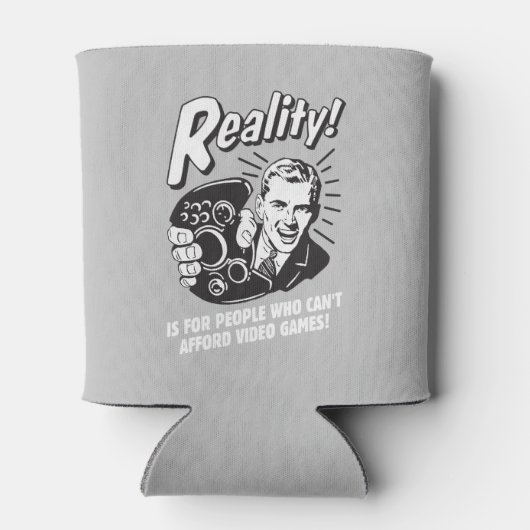 Realiteit: geen Afford Video Games Blikjeskoeler (Achterkant)