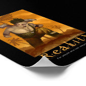 Realiteit inspirerend poster (Hoek)
