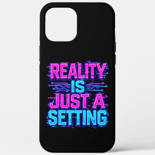 Realiteit Is Gewoon Een Instelling Cyberpunk Stori Case-Mate iPhone Case