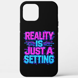 Realiteit Is Gewoon Een Instelling Cyberpunk Stori Case-Mate iPhone Case