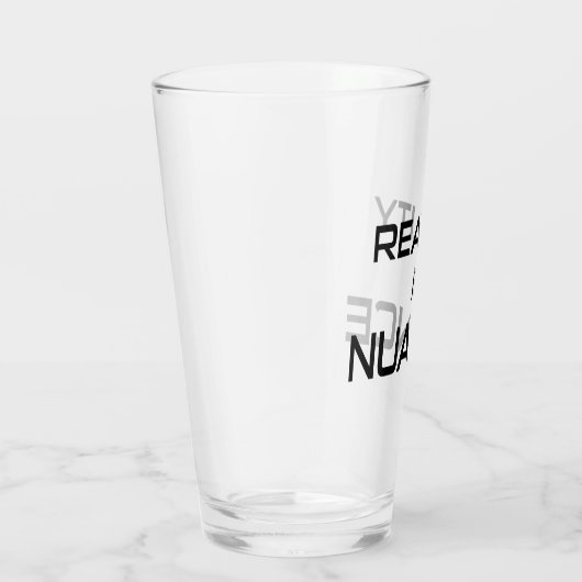 Realiteit is nuance glas (Rechts)