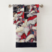 Realiteit op vakantie bad handdoek (Insitu)