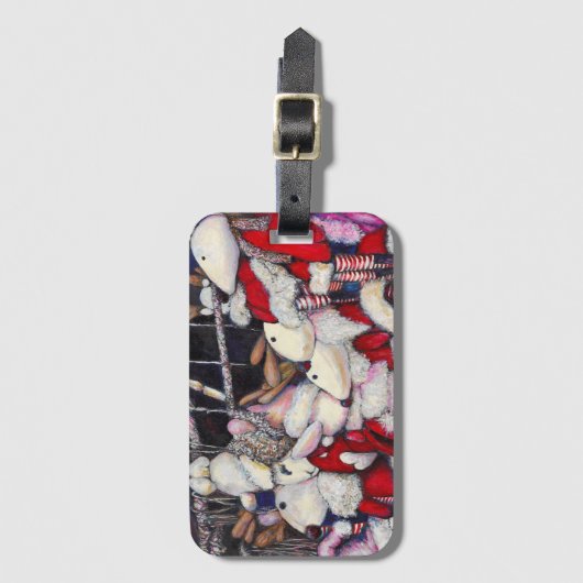 Realiteit op vakantie bagagelabel (Voorkant (verticaal))