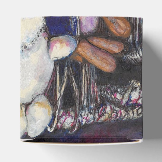 Realiteit op vakantie bedankdoosjes (Bovenkant)