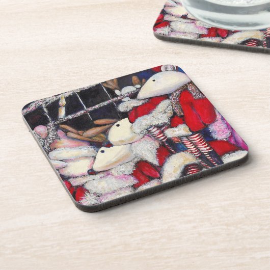 Realiteit op vakantie bier onderzetter (Linkerzijde)