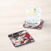 Realiteit op vakantie bier onderzetter (Rechterzijde)