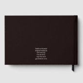 Realiteit op vakantie gastenboek (Achterkant)