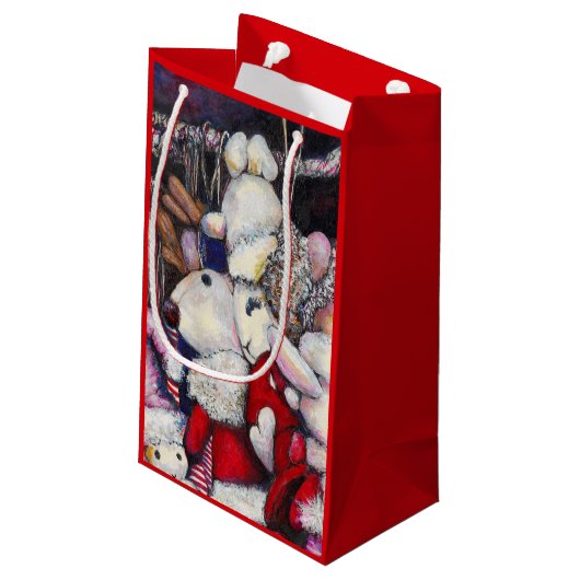 Realiteit op vakantie klein cadeauzakje (Achterkant Gekanteld)