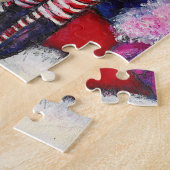 Realiteit op vakantie legpuzzel (Zijkant)