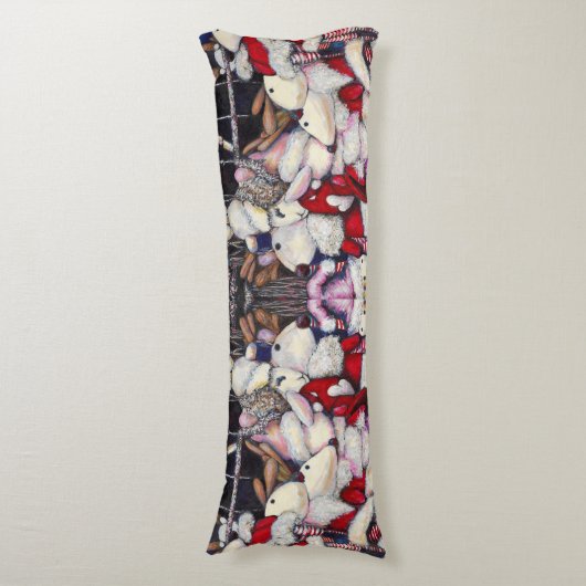 Realiteit op vakantie lichaamskussen (Voorkant Verticaal)