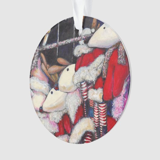 Realiteit op vakantie ornament (voorkant)