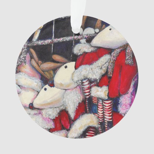 Realiteit op vakantie ornament (voorkant)