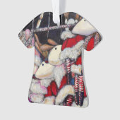 Realiteit op vakantie ornament (voorkant)