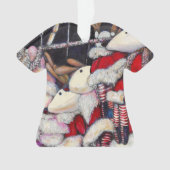 Realiteit op vakantie ornament (voorkant)