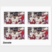 Realiteit op vakantie rechthoekige sticker (Vel)