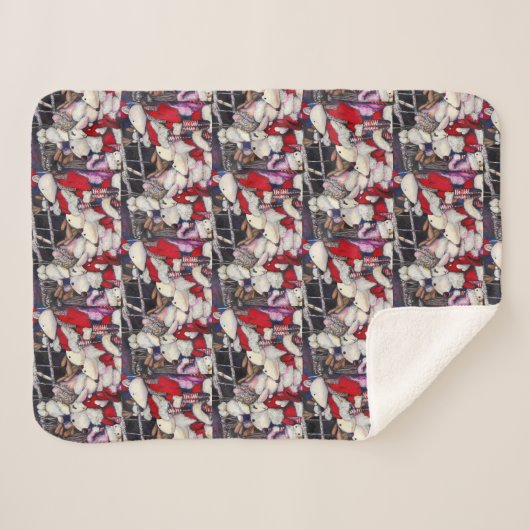 Realiteit op vakantie sherpa deken (Voorkant (horizontaal))