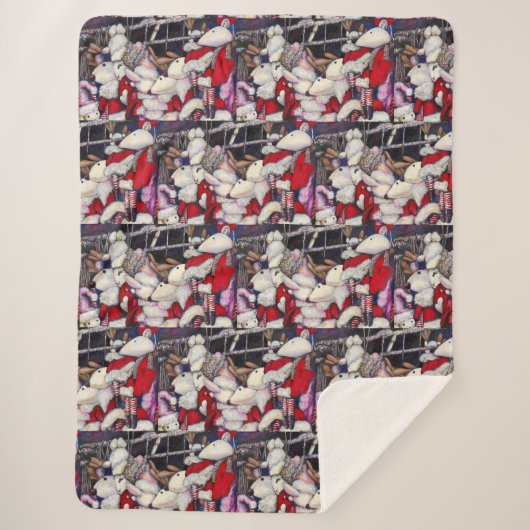 Realiteit op vakantie sherpa deken (Voorkant)