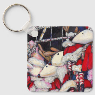 Realiteit op vakantie sleutelhanger