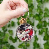 Realiteit op vakantie sleutelhanger (Hand)