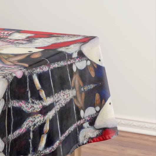 Realiteit op vakantie tafelkleed (Voorbeeld)