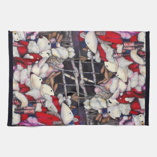 Realiteit op vakantie theedoek (Horizontaal)