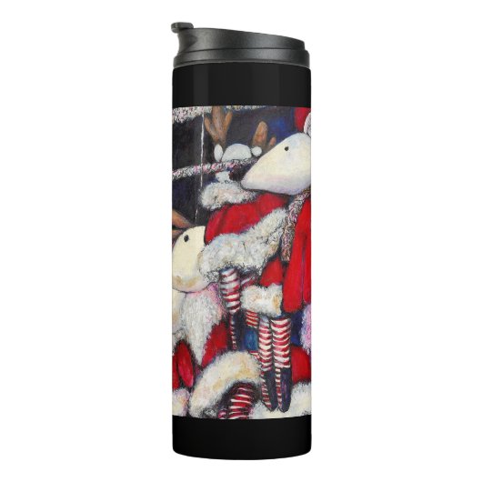 Realiteit op vakantie thermosbeker (Geroteerd rechts)