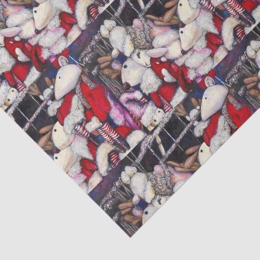 Realiteit op vakantie tissuepapier (Detail)