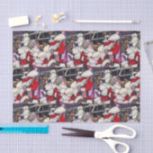 Realiteit op vakantie tissuepapier (Craft)