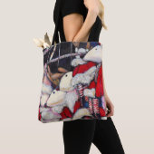 Realiteit op vakantie tote bag (Dichtbij)