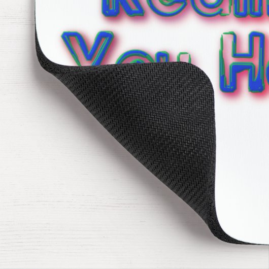 Realiteit past bij je harde Bro Muismat (Hoek)