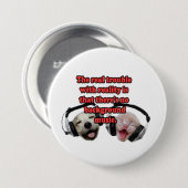 Realiteit Ronde Button 7,6 Cm (Voorkant /achterkant)