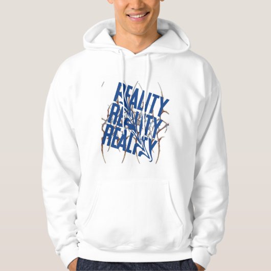 realiteit vandaag hoodie (Voorkant)