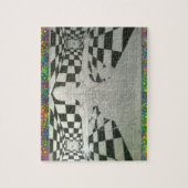 realiteit verdeeld legpuzzel (Verticaal)