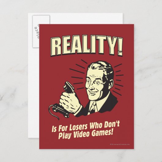 Realiteit: voor verliezers: briefkaart (Voorkant / Achterkant)