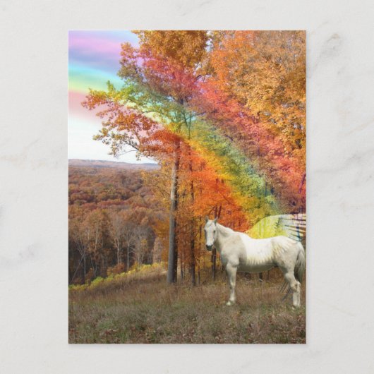 REALITEITSMASK - REVELATION RAINBOW PEGASUS BRIEFKAART (Voorkant)