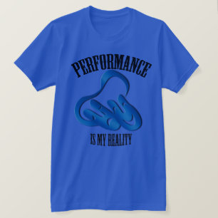 Reality Blue T-shirt van het bioscoopmasker