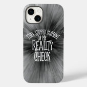 Reality Check Hoesje-Mate iPhone Case (Achterkant)