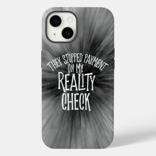 Reality Check Hoesje-Mate iPhone Case