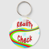Reality check - Key Fob Sleutelhanger (Voorkant)